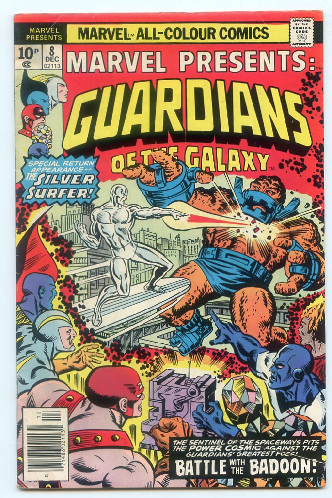 Front Marvel Presents Guardians of the Galaxy #8 