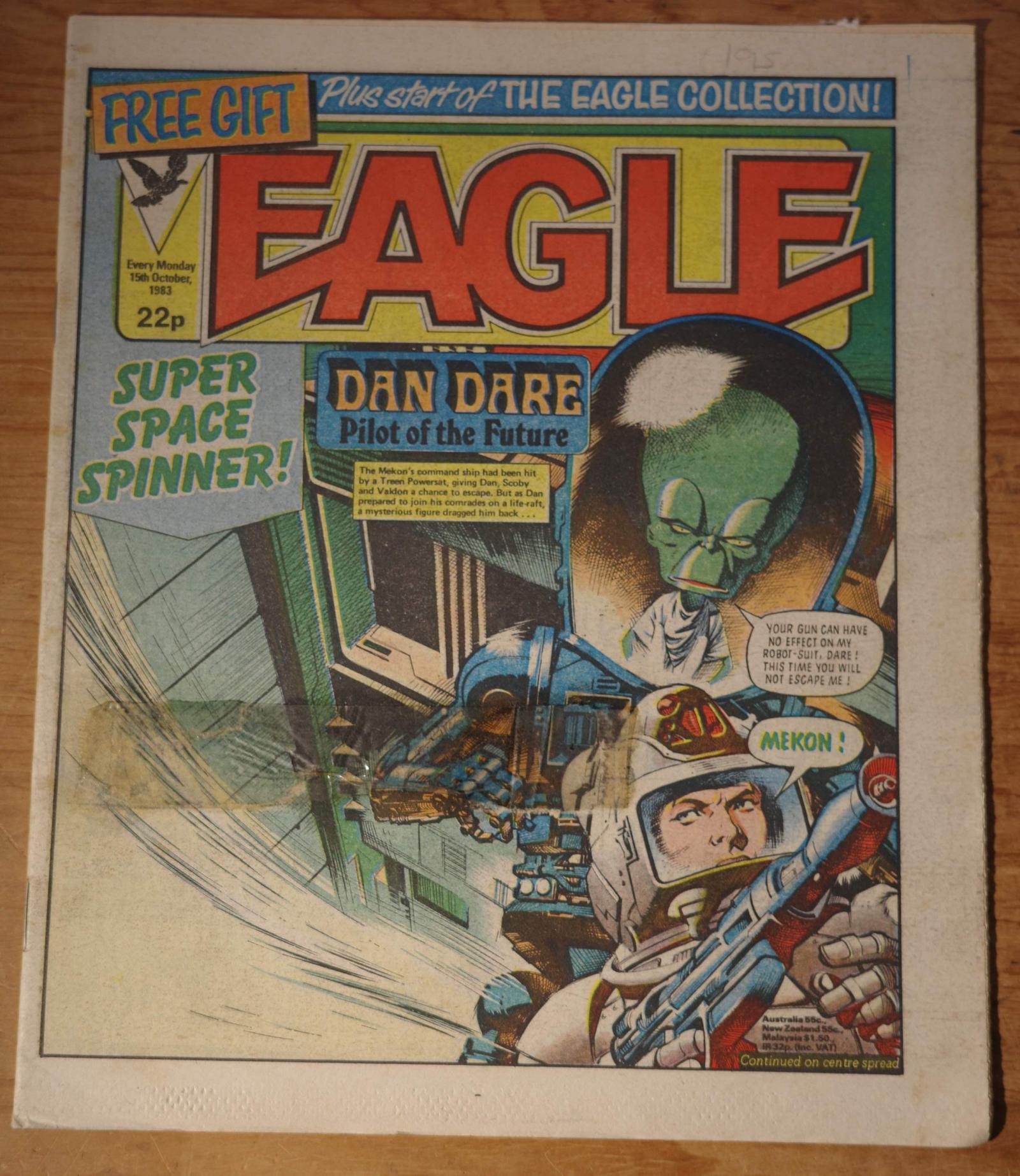 Front Eagle comics 15th Oct 1983