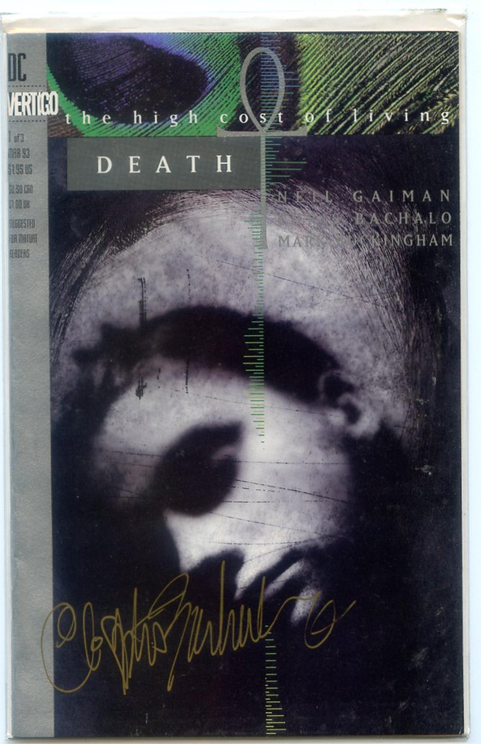 Front Death The High Cost of Living #1 Treasured