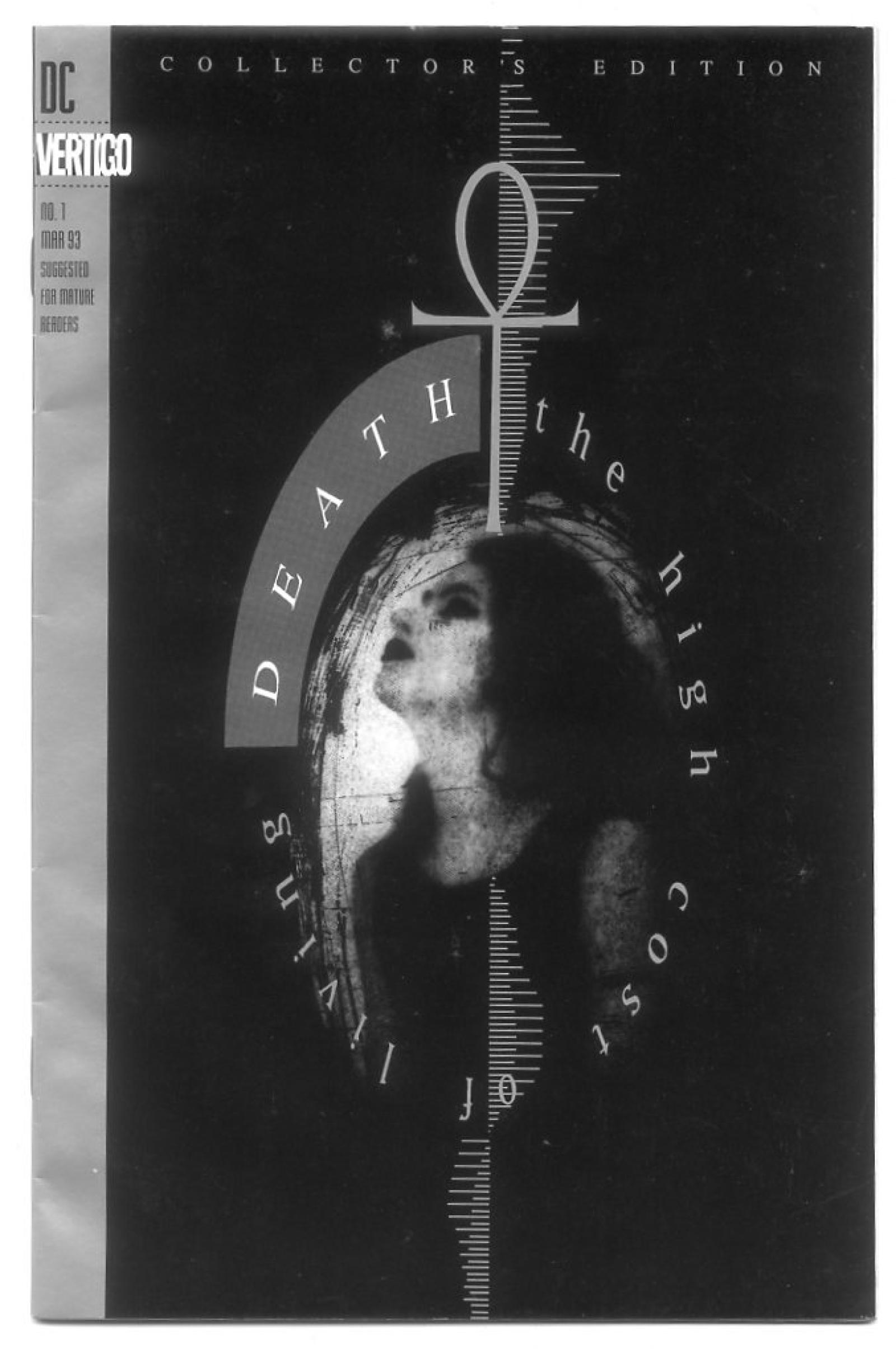 Front Death The High Cost of Living #1 Platinum Collectors Edition