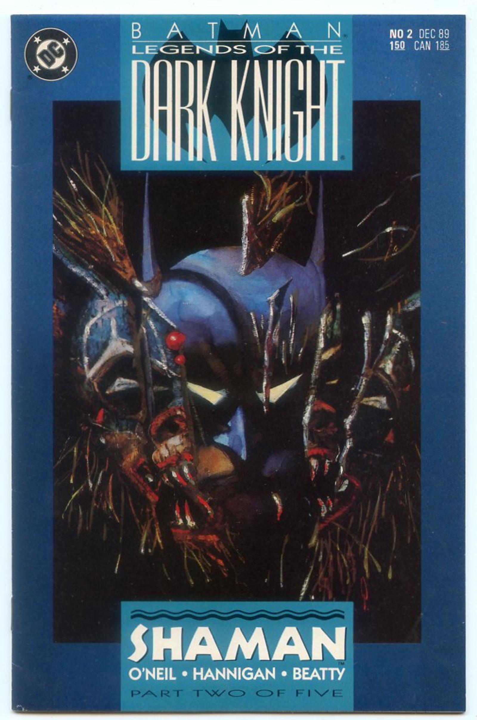 Front Batman Legends of the Dark Knight #2 1989