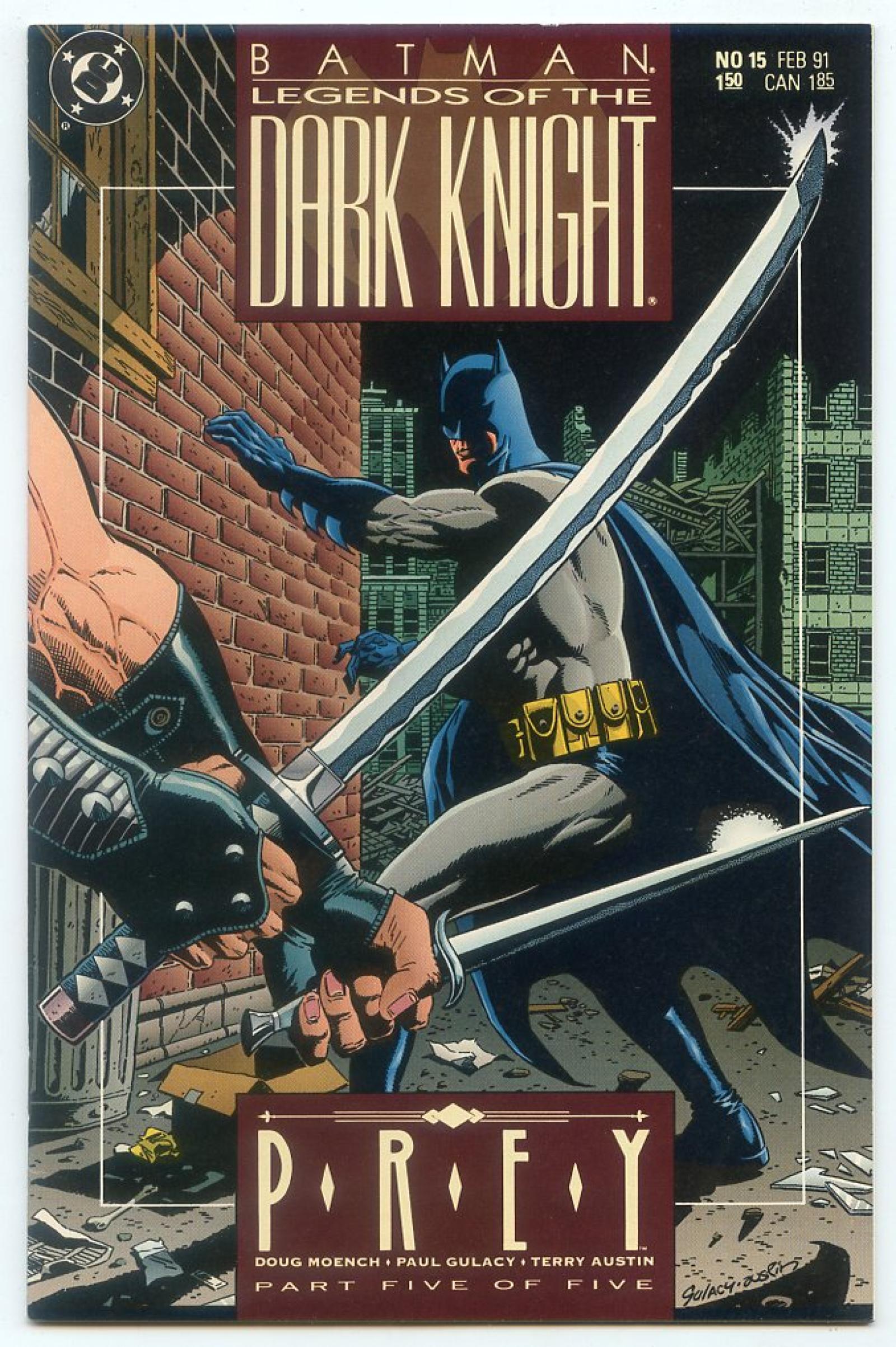 Front Batman Legends of the Dark Knight #15