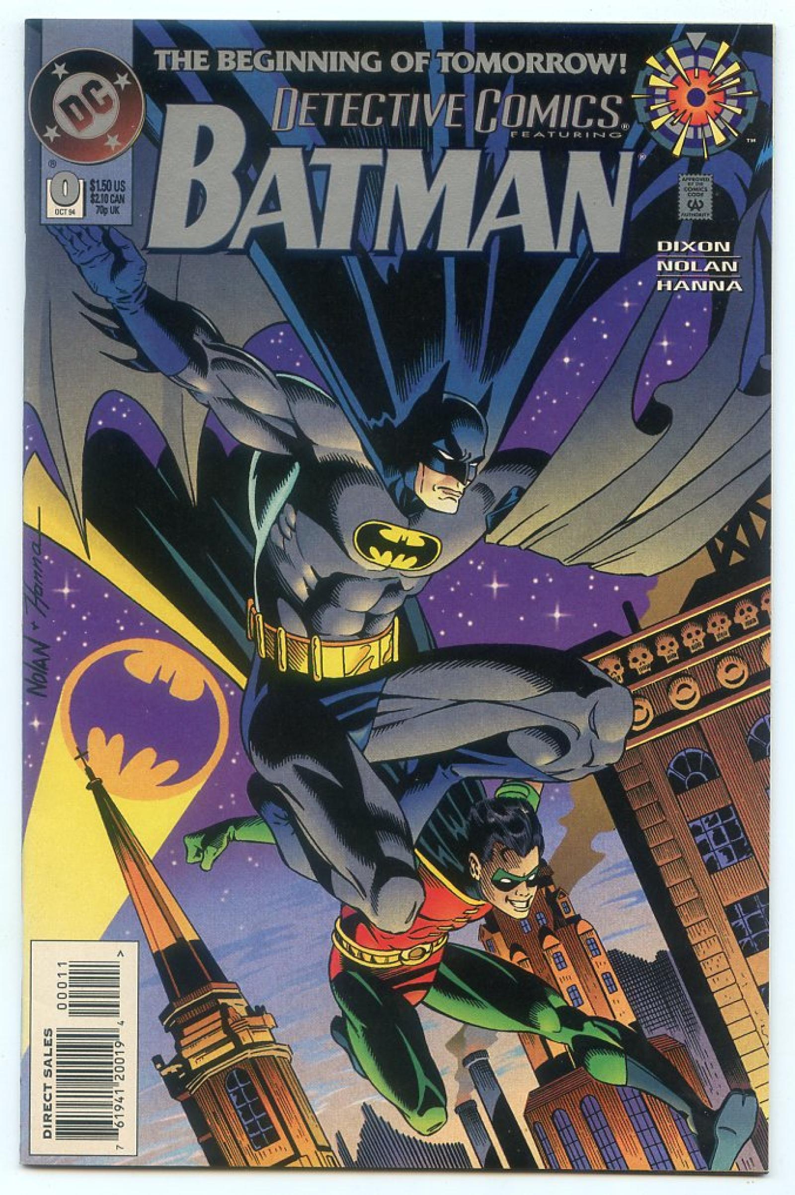 Front Detective Comics #0 Batman